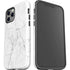White Marble iPhone 12 Pro Max Impact Case