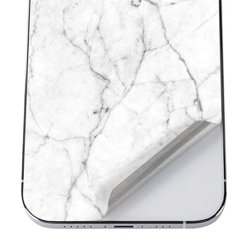 White Marble iPhone 12 Pro Max Skin