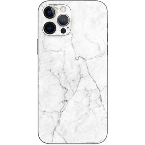White Marble iPhone 12 Pro Skin