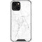 White Marble iPhone 13 Clear Case