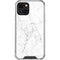 White Marble iPhone 14 Clear Case