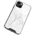 White Marble iPhone 14 Plus Clear Case