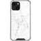 White Marble iPhone 15 Plus Clear Case