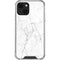 White Marble iPhone 14 Plus Clear Case
