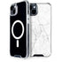 White Marble iPhone 15 Plus MagSafe Case