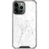 White Marble iPhone 14 Pro Max Clear Case