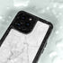 White Marble iPhone 15 Pro Waterproof Case