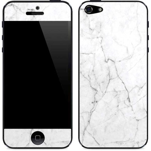 White Marble iPhone 5/5s/5SE Skin