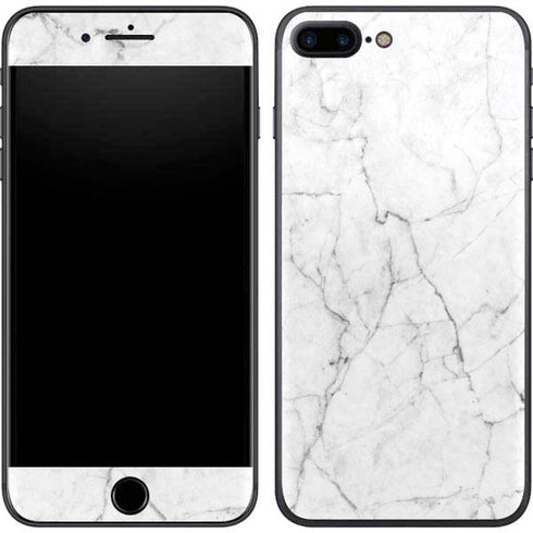 White Marble iPhone 7 Plus Skin