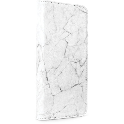 White Marble iPhone 8 Folio Case