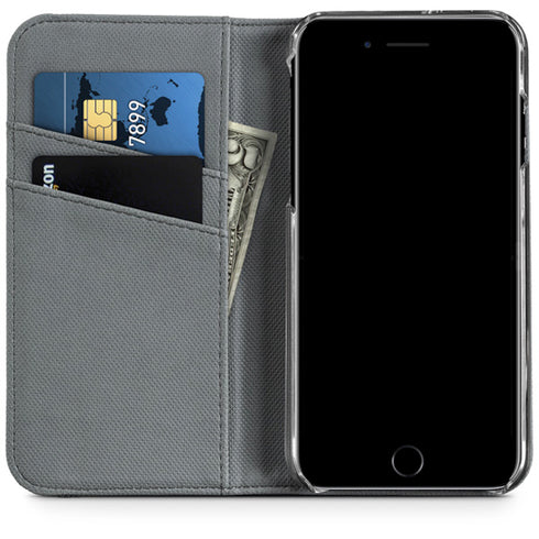 White Marble iPhone 8 Folio Case