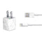 White Marble iPhone Charger (5W USB) Skin