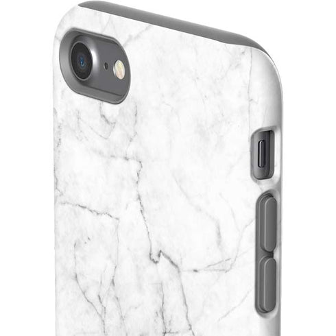 White Marble iPhone SE (2nd & 3rd Gen) Pro Case