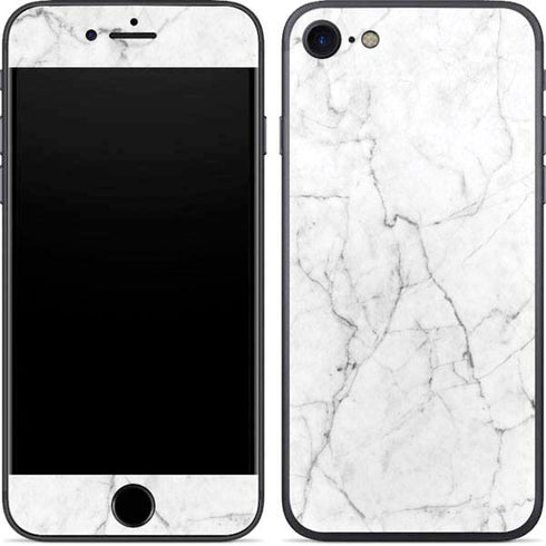 White Marble iPhone SE (2nd & 3rd Gen) Skin