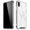 White Marble iPhone XR Clear Case