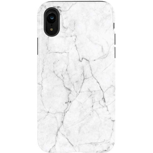 White Marble iPhone XR Pro Case