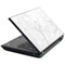 White Marble Lenovo T420 Skin