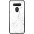 White Marble LG K51/Q51 Clear Case