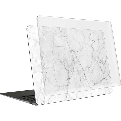 White Marble MacBook Air 13in M1 (2021) Case plus Skin