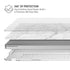 White Marble MacBook Air 13in M1 (2021) Case plus Skin