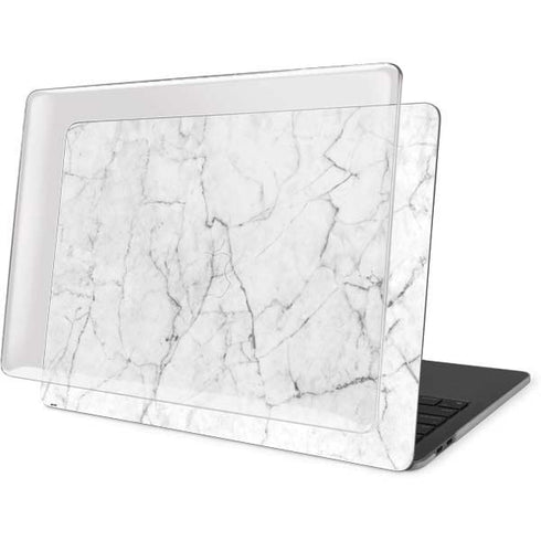 White Marble MacBook Pro 15in (2016-19) Case plus Skin
