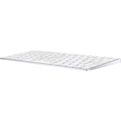 White Marble Magic Keyboard Skin