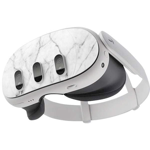 White Marble Meta Quest 3 Skin