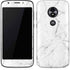White Marble Moto E5 Play Skin
