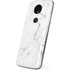 White Marble Moto E5 Plus Skin