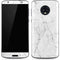 White Marble Moto G6 Skin