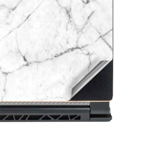 White Marble MSI GS65 Stealth Laptop Skin