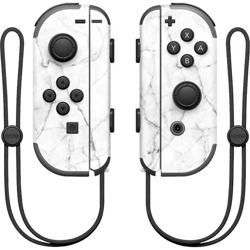 White Marble Nintendo Joy-Con (L/R) Controller Skin