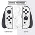 White Marble Nintendo Switch Bundle Skin