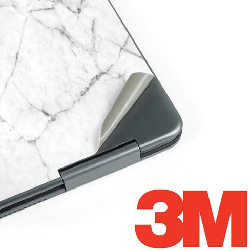 White Marble Notebook 9 Pro 13in (2017) Skin