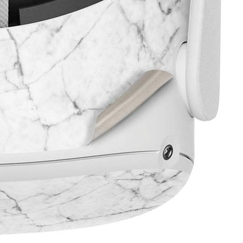 White Marble Oculus Quest 2 Skin