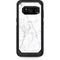 White Marble Otterbox Commuter Galaxy Skin
