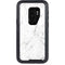White Marble Otterbox Defender Galaxy Skin