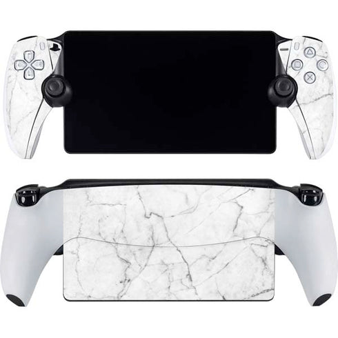 White Marble PlayStation Portal Remote Player Skin