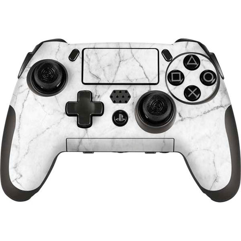 White Marble PlayStation Scuf Vantage 2 Controller Skin