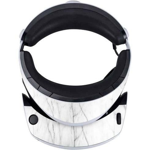 White Marble PlayStation VR2 Skin
