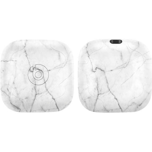 White Marble PowerBeats Pro Skin