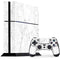 White Marble PS4 Console and Controller Bundle Skin