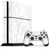 White Marble PS4 Console and Controller Bundle Skin