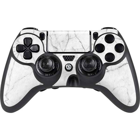 White Marble PS4/PC SCUF Impact Controller Skin