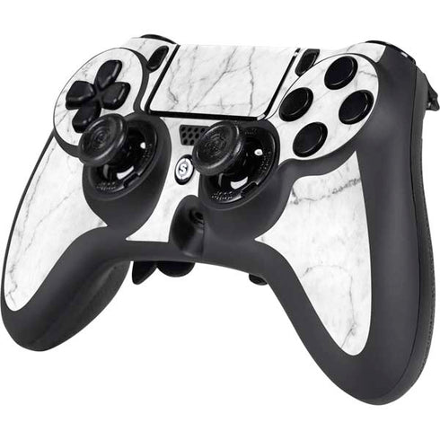 White Marble PS4/PC SCUF Impact Controller Skin