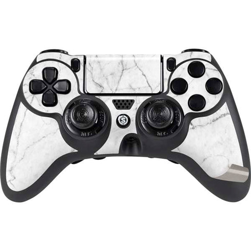 White Marble PS4/PC SCUF Impact Controller Skin