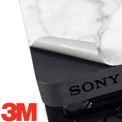White Marble PS4 Slim Bundle Skin