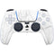 White Marble PS5 Controller Skin