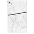 White Marble PS5 Slim Digital Edition Console Skin