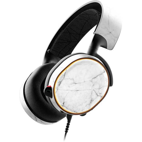 White Marble SteelSeries Arctis 5 Skin
